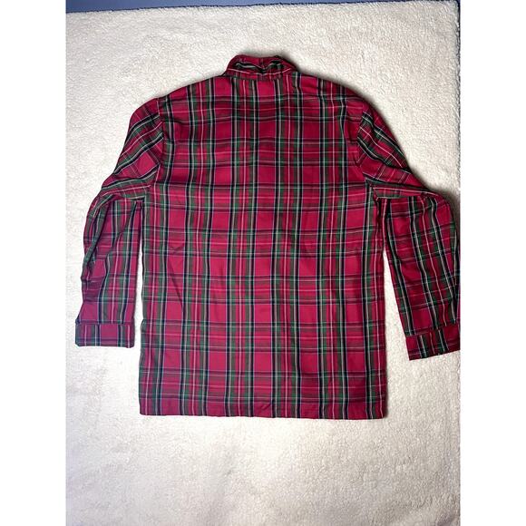 Disney Fa La La Pajamas Unisex Size Small Oversized Cozy Pjs Plaid Holiday Soft - Picture 3 of 8